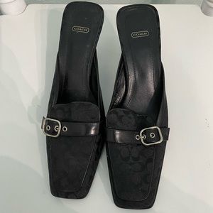 Coach Gwynne Slip On Loafer Heels